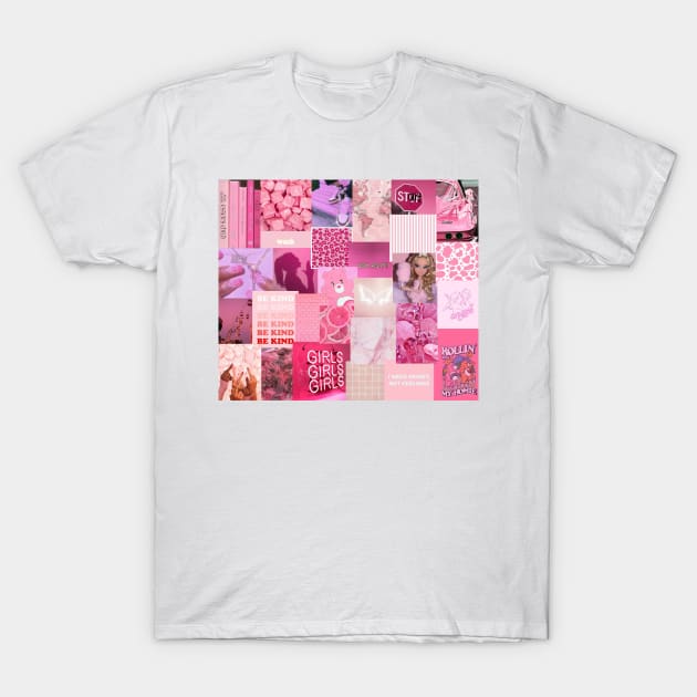 pink aesthetic collage